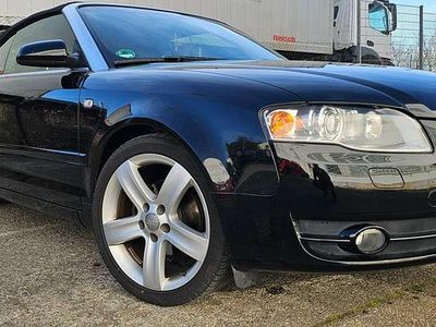 Gebraucht Audi A4 Cabriolet 140 PS (102 kW) 2008 Phantomschwarz perleffekt Cabrio