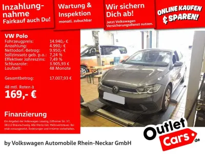 Gebraucht VW Polo Life 95 PS (69 kW) 2022 Grau Kleinwagen