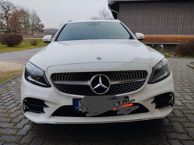 Usata Mercedes C300 AMG line Plus 245 CV (180 kW) 2020 Bianco Station wagon