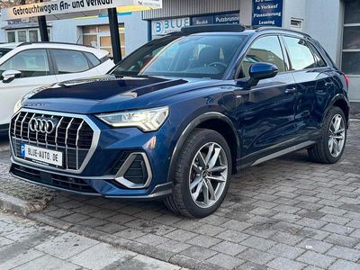 Blau Gebraucht 2022 Audi Q3 S-Line SUV | 30.400 € (Fairer Preis)