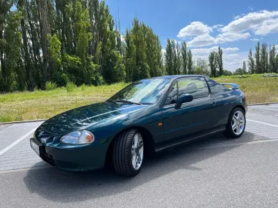Gebraucht Honda CR-X 125 PS (91 kW) 1996 Grün Cabrio