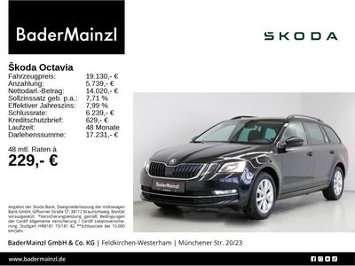 gebraucht Skoda Octavia Combi 2.0 TDI DSG Style Navi SHZ 2xPDC