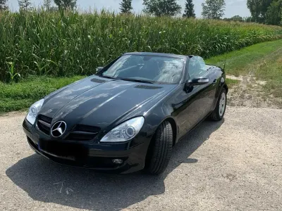 Gebraucht Mercedes SLK200 163 PS (119 kW) 2005 Schwarz Cabrio