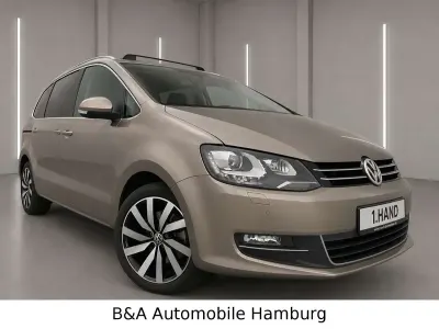 Gebraucht VW Sharan Highline 177 PS (130 kW) 2019 Pyramid gold Van / Kleinbus