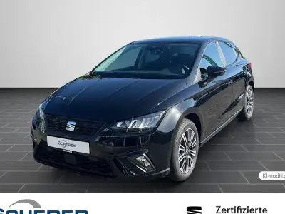 Gebraucht Seat Ibiza Style 95 PS (69 kW) 2025 Midnight schwarz metallic (metallic) Kleinwagen