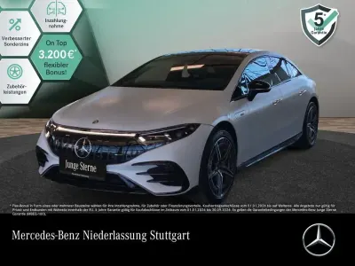 Brugt Mercedes EQS 53 AMG AMG 483 kW (658 HK) 2025 Hvid Sedan