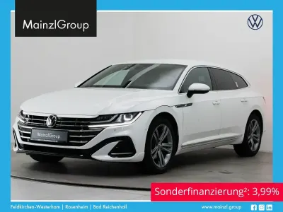 Gebraucht VW Arteon R-line 218 PS (160 kW) 2022 Oryxweiß perlmutteffekt Kombi