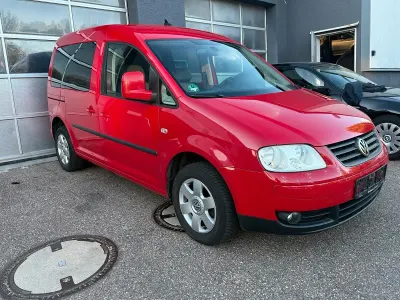 Gebraucht VW Caddy Life 105 PS (77 kW) 2009 Rot Van / Kleinbus
