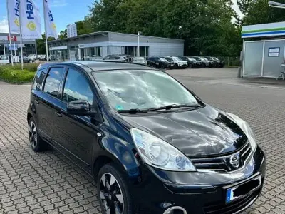 Gebraucht Nissan Note I-Way 88 PS (64 kW) 2012 Schwarz Kleinwagen