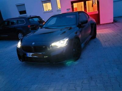 gebraucht BMW M2 Coupe G87 01/2024 Neuwagen Jahreswagen Schalter Schwarz