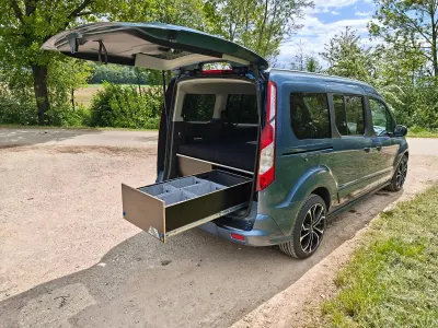 Gebraucht Ford Grand Tourneo Connect 120 PS (88 kW) 2020 Blau Van / Kleinbus