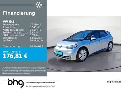 Gebraucht VW ID.3 Pure 110 kW (150 PS) 2022 Silber Kleinwagen