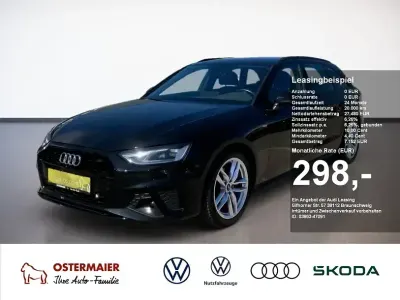 Brugt Audi A4 S-Line 150 HK (110 kW) 2023 Sort Stationcar