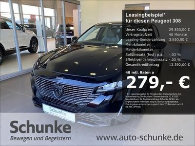 Gebraucht Peugeot 308 Allure 131 PS (96 kW) 2025 Schwarz Limousine