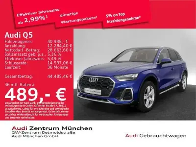Gebraucht Audi Q5 Ambiente 204 PS (150 kW) 2024 Ultrablau metallic SUV