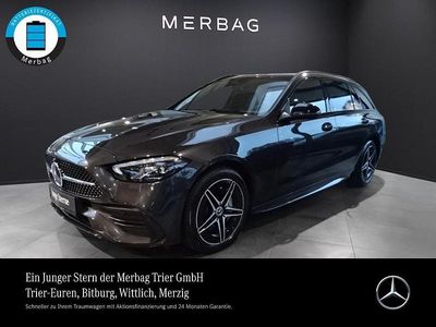 Graphitgrau metallic Gebraucht 2024 Mercedes C300e AMG Kombi | 45.960 € (Etwas zu teuer)