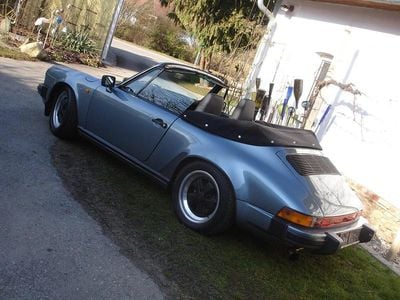 Gebraucht Porsche 911 Carrera Cabriolet 231 PS (169 kW) 1984 Blau Cabrio