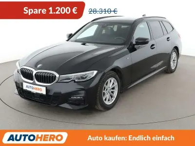 Gebraucht BMW 320 M Sport 190 PS (139 kW) 2021 Saphirschwarz Kombi