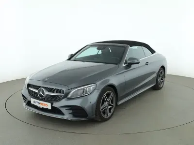Gebraucht Mercedes C180 AMG line 156 PS (114 kW) 2019 Grau Cabrio