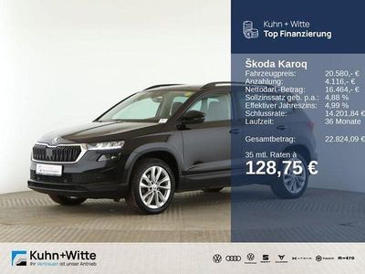 Schwarz Gebraucht 2022 Skoda Karoq Style SUV | 20.580 € (Superpreis)