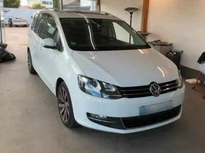 Gebraucht VW Sharan Highline 184 PS (135 kW) 2016 Weiß Van / Kleinbus