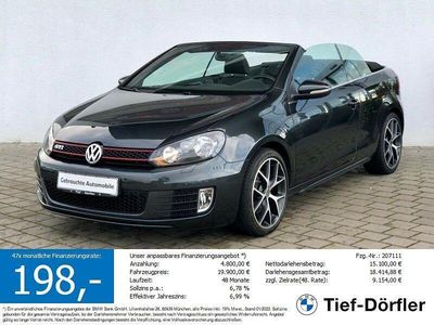 Grau Gebraucht 2015 VW Golf Cabriolet GTI Cabrio | 19.890 € (Teuer)
