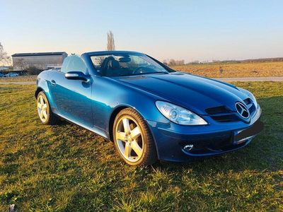 Gebraucht Mercedes SLK280 231 PS (169 kW) 2007 Blau Cabrio
