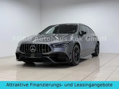 Gebraucht Mercedes CLA45 AMG Shooting Brake AMG 421 PS (309 kW) 2020 Grau Kombi