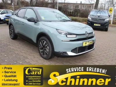 Używany Citroën e-C4 114 kW (156 KM) 2025 Zielony Sedan/Limuzyna