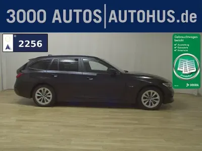 Gebraucht BMW 320e Advantage 204 PS (150 kW) 2022 Schwarz ii Kombi