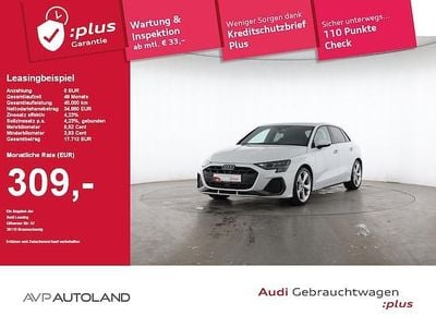 Gebraucht Audi A3 S-Line 150 PS (110 kW) 2025 Gletscherweiß Limousine