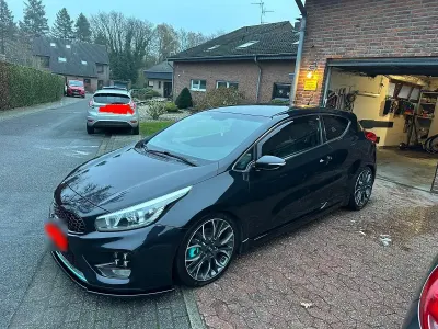 Brugt Kia Ceed GT Sport 204 HK (150 kW) 2014 Sort Coupe
