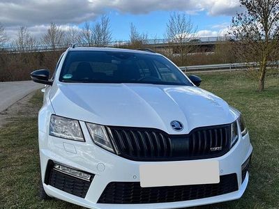 Brugt Skoda Octavia RS 184 HK (135 kW) 2020 Hvid Stationcar