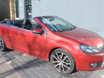 Gebraucht VW Golf Cabriolet 160 PS (117 kW) 2012 Rot Cabrio