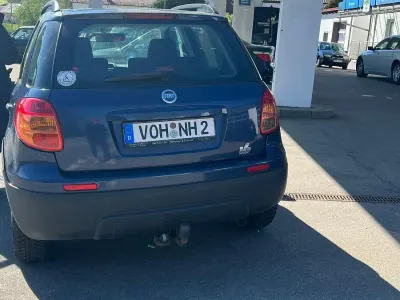 Gebraucht Fiat Sedici Emotion 120 PS (88 kW) 2008 Blau SUV