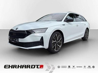 Moonweiss metallic Neu 2025 Skoda Octavia SportLine Kombi | 43.590 € (Teuer)
