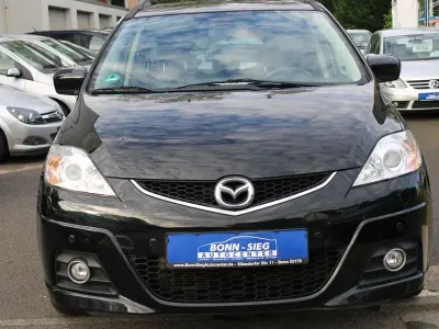 Gebraucht Mazda 5 Active 116 PS (85 kW) 2010 Schwarz Van / Kleinbus