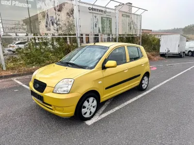 Gebraucht Kia Picanto LX 65 PS (47 kW) 2005 Gelb Kleinwagen