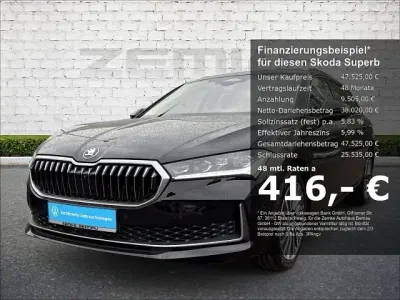 Brugt Skoda Superb LAURIN & KLEMENT 265 HK (194 kW) 2024 Sort Stationcar