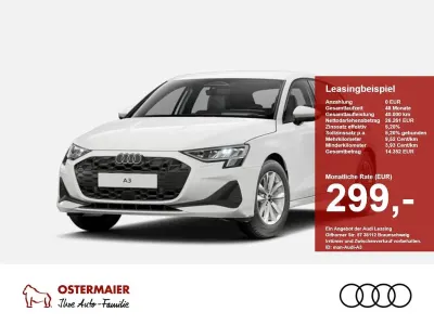 Neu Audi A3 Ambiente 116 PS (85 kW) 2025 Brillantschwarz Limousine