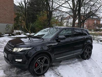 Schwarz Gebraucht 2013 Land Rover Range Rover evoque Kleinwagen | 10.200 €