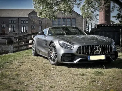 Gebraucht Mercedes AMG GT C AMG 557 PS (409 kW) 2017 Grau Cabrio