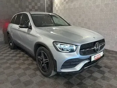 Brugt Mercedes GLC200 AMG 197 HK (144 kW) 2022 Sølv SUV
