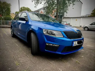 Gebraucht Skoda Octavia RS 220 PS (161 kW) 2013 Blau Kombi