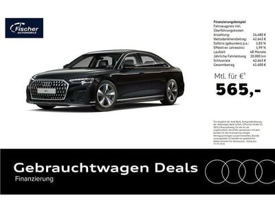 Gebraucht Audi A8L Ambiente 462 PS (339 kW) 2025 Mythosschwarz metallic Limousine
