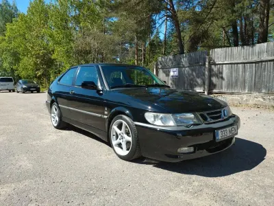 Gebraucht Saab 9-3 224 PS (164 kW) 1999 Schwarz Coupé