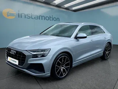 Gebraucht Audi Q8 S-Line 286 PS (210 kW) 2023 Silber SUV