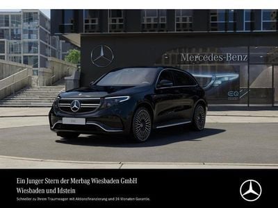 Schwarz Gebraucht 2022 Mercedes EQC400 AMG line SUV | 35.690 € (Etwas zu teuer)