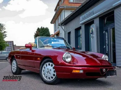 Gebraucht Alfa Romeo Spider 120 PS (88 kW) 1991 Rot Cabrio