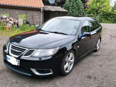 Occasion Saab 9-3 Aero 241 PK (177 kW) 2009 Zwart Stationwagen